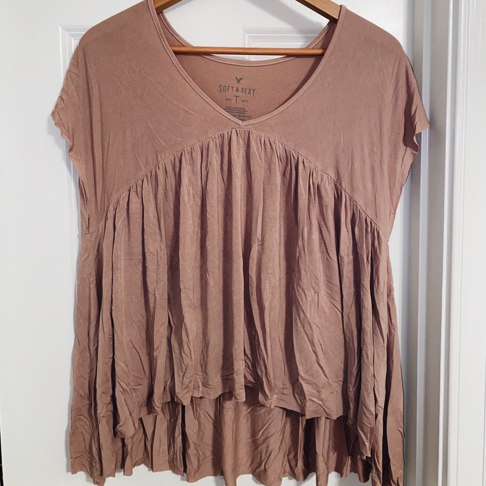 SALE AEO MAUVE TEE